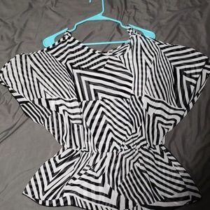 Open shoulder Maurices Top